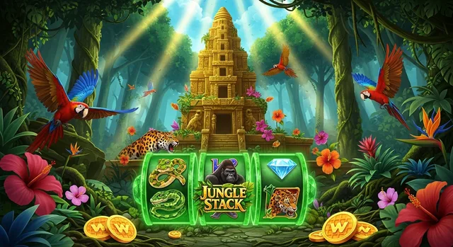 Jungle Slots free social casino game cover
